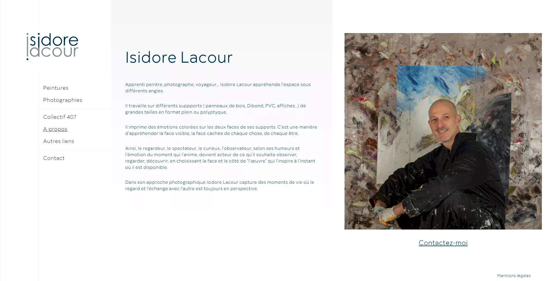 about isidore lacour, kalfeutre webdesigner freelance lyon