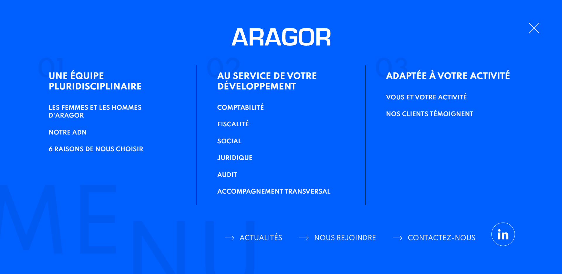 Aragor website developpement kalfeutre lyon